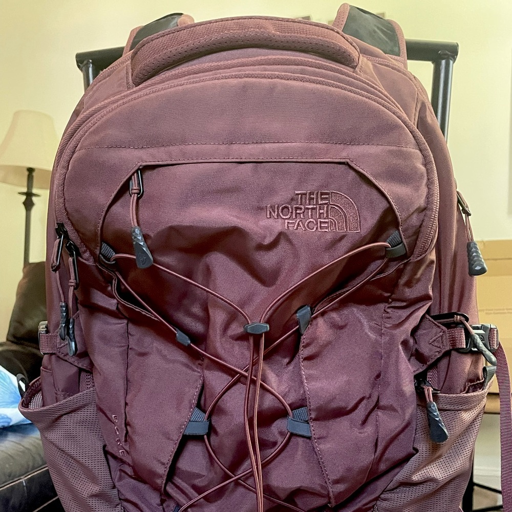 Like-new North Face Borealis backpack in Mauve